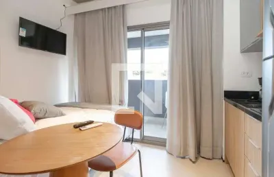 Apartamento para aluguel - chácara santo antonio, 1 quarto,  20 m² - são paulo