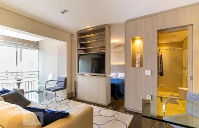 Apartamento para aluguel - centro, 1 quarto,  50 m² - campinas