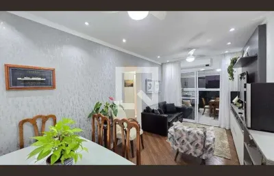Apartamento para aluguel - josé menino, 2 quartos,  69 m² - santos