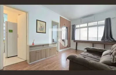 Apartamento para aluguel - gonzaga , 1 quarto,  47 m² - santos