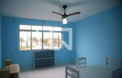 Apartamento para aluguel - vila caiçara, 1 quarto,  55 m² - praia grande