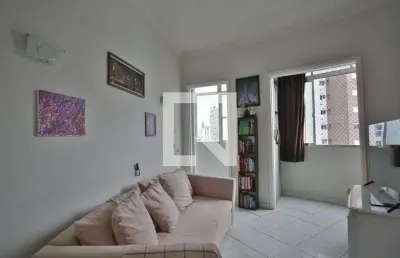 Apartamento para aluguel - josé menino, 1 quarto,  63 m² - santos