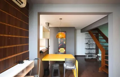 Apartamento para aluguel - panamby, 1 quarto,  61 m² - são paulo