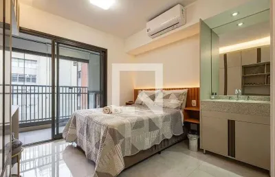 Kitnet / stúdio para aluguel - paraíso, 1 quarto,  23 m² - são paulo