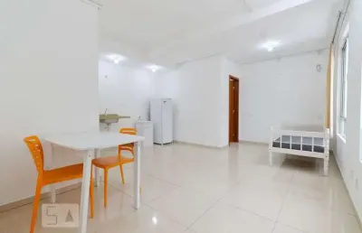 Kitnet / stúdio para aluguel - coqueiros, 1 quarto,  35 m² - florianópolis