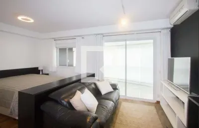Kitnet / stúdio para aluguel - brooklin, 1 quarto,  54 m² - são paulo