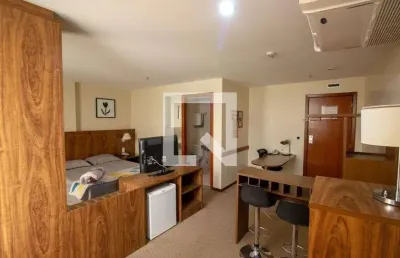 Kitnet / stúdio para aluguel - taguatinga, 1 quarto,  34 m² - brasília