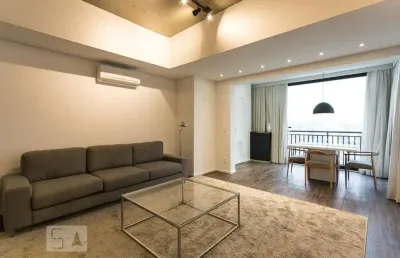 Apartamento para aluguel - brooklin, 1 quarto,  69 m² - são paulo