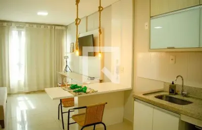 Kitnet / stúdio para aluguel - setor bueno, 1 quarto,  46 m² - goiânia