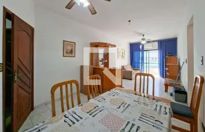 Apartamento para aluguel - canto do forte, 2 quartos,  94 m² - praia grande
