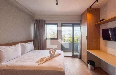 Kitnet / stúdio para aluguel - vila olímpia, 1 quarto,  24 m² - são paulo