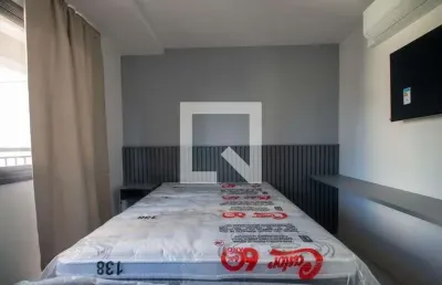 Kitnet / stúdio para aluguel - chácara santo antonio, 1 quarto,  24 m² - são paulo