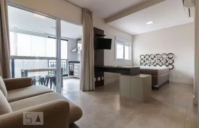 Kitnet / stúdio para aluguel - brooklin, 1 quarto,  37 m² - são paulo