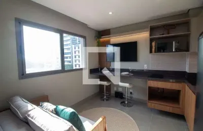 Kitnet / stúdio para aluguel - santo amaro , 1 quarto,  27 m² - são paulo