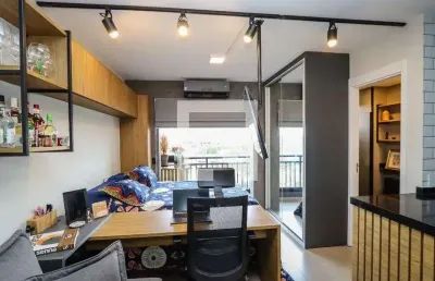 Kitnet / stúdio para aluguel - cidade jardim, 1 quarto,  28 m² - são paulo