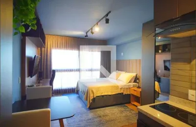Kitnet / stúdio para aluguel - petrópolis, 1 quarto,  28 m² - porto alegre