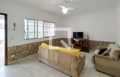 Casa para aluguel - vilamar, 3 quartos,  200 m² - praia grande