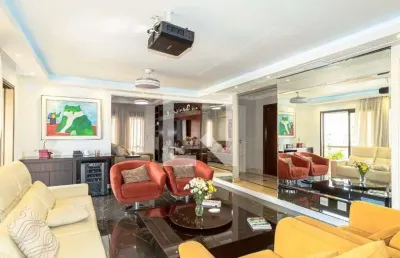 Apartamento para aluguel - moema, 3 quartos,  225 m² - são paulo
