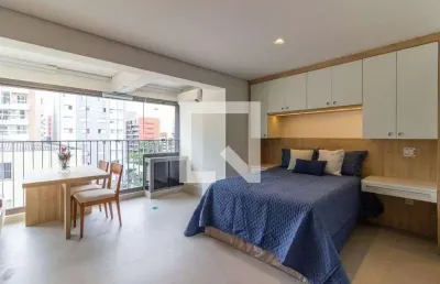 Kitnet / stúdio para aluguel - pinheiros, 1 quarto,  30 m² - são paulo