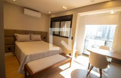 Kitnet / stúdio para aluguel - chácara santo antonio, 1 quarto,  29 m² - são paulo