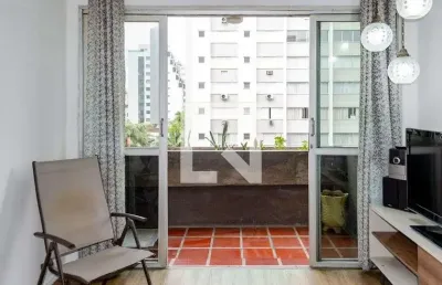 Apartamento para aluguel - centro, 2 quartos,  60 m² - florianópolis