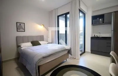 Kitnet / stúdio para aluguel - vila madalena, 1 quarto,  24 m² - são paulo