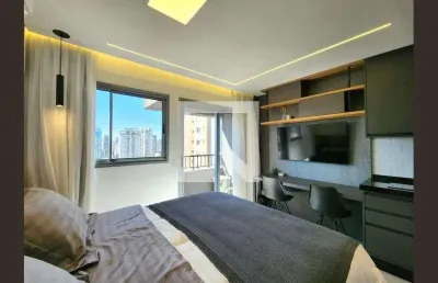 Kitnet / stúdio para aluguel - vila olímpia, 1 quarto,  24 m² - são paulo