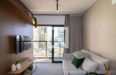 Apartamento para aluguel - cambuí, 1 quarto,  42 m² - campinas