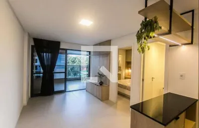 Apartamento para aluguel - alphaville i, 1 quarto,  50 m² - salvador