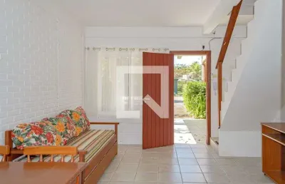 Casa / sobrado em condomínio para aluguel - barra da lagoa, 2 quartos,  80 m² - florianópolis
