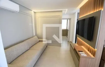 Apartamento para aluguel - bosque, 1 quarto,  51 m² - campinas