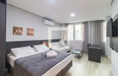 Kitnet / stúdio para aluguel - centro histórico, 1 quarto,  30 m² - porto alegre