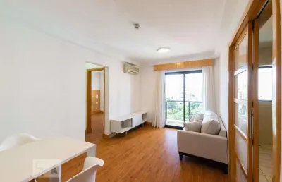 Apartamento para aluguel - moema, 1 quarto,  48 m² - são paulo