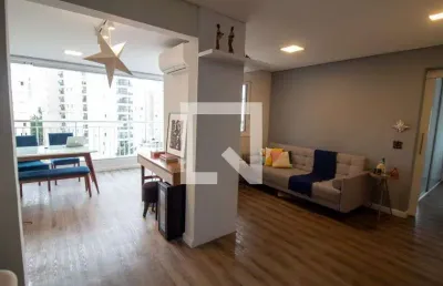 Apartamento para aluguel - campo belo, 1 quarto,  60 m² - são paulo
