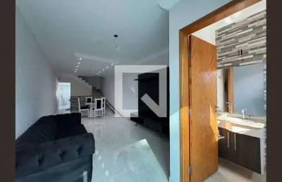 Casa para aluguel - vila assunção, 3 quartos,  137 m² - santo andré