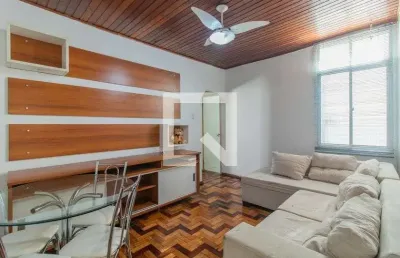 Apartamento para aluguel - centro histórico, 2 quartos,  50 m² - porto alegre