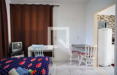 Kitnet / stúdio para aluguel - monte verde, 1 quarto,  20 m² - florianópolis