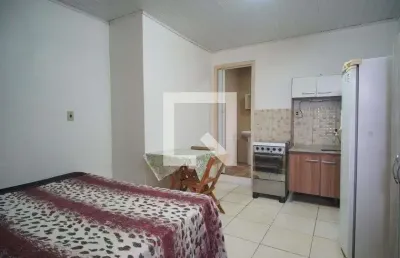 Kitnet / stúdio para aluguel - santos dumond, 1 quarto,  22 m² - são leopoldo