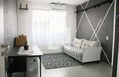 Apartamento para aluguel - santos dumond, 2 quartos,  45 m² - são leopoldo
