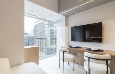 Kitnet / stúdio para aluguel - vila olímpia, 1 quarto,  24 m² - são paulo