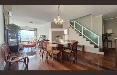 Cobertura para aluguel - embaré, 3 quartos,  255 m² - santos