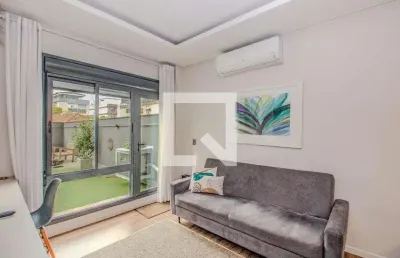 Kitnet / stúdio para aluguel - independência, 1 quarto,  80 m² - porto alegre