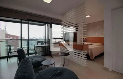 Kitnet / stúdio para aluguel - vila madalena, 1 quarto,  35 m² - são paulo