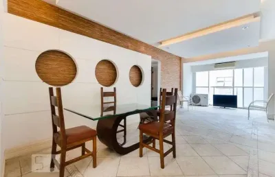 Cobertura para aluguel - aparecida, 3 quartos,  210 m² - santos