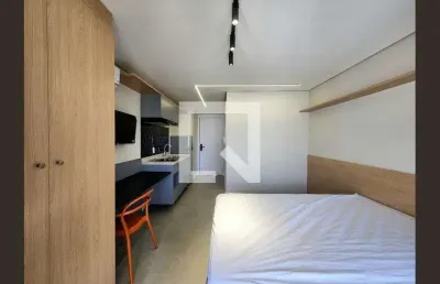 Kitnet / stúdio para aluguel - moema, 1 quarto,  28 m² - são paulo