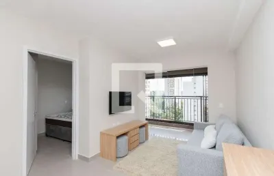 Kitnet / stúdio para aluguel - brooklin, 1 quarto,  35 m² - são paulo