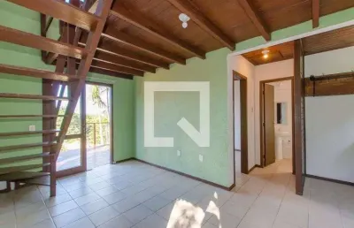 Casa para aluguel - lagoa da conceição, 2 quartos,  65 m² - florianópolis