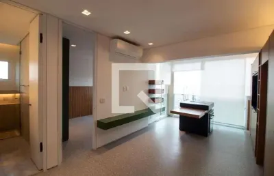 Apartamento para aluguel - brooklin, 1 quarto,  42 m² - são paulo
