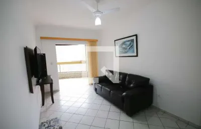 Apartamento para aluguel - aviação, 1 quarto,  62 m² - praia grande