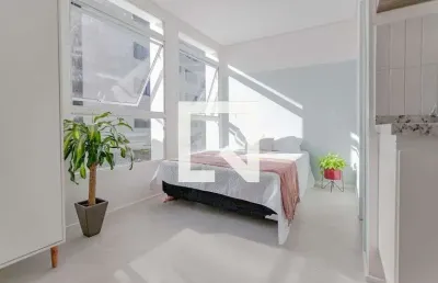 Kitnet / stúdio para aluguel - centro, 1 quarto,  24 m² - são paulo